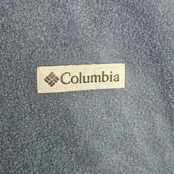 Columbia Steens Mountain Men's Jacket 3XT Blue Fleece Full Zip - Picture 2 of 9